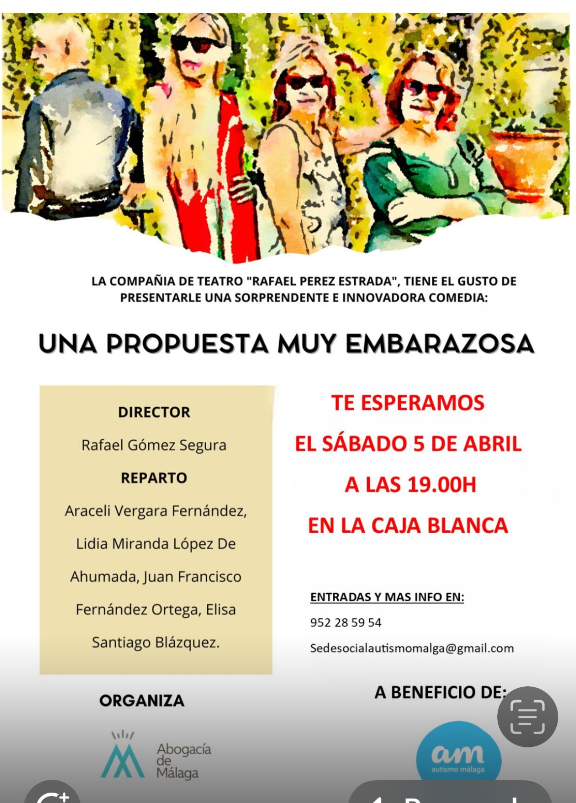 La Caja Blanca - Teatro - 5 de abril